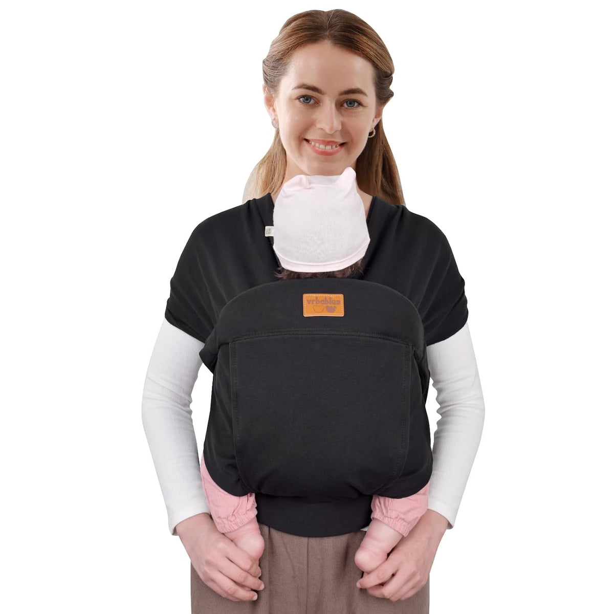 vrbabies Fular Portabebés Bandolera, Portabebés para Recién Nacidos...