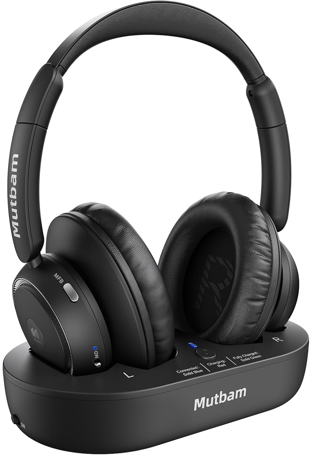 Mutbam Auriculares Inalámbricos para TV, Auriculares TV Inalámbrico...