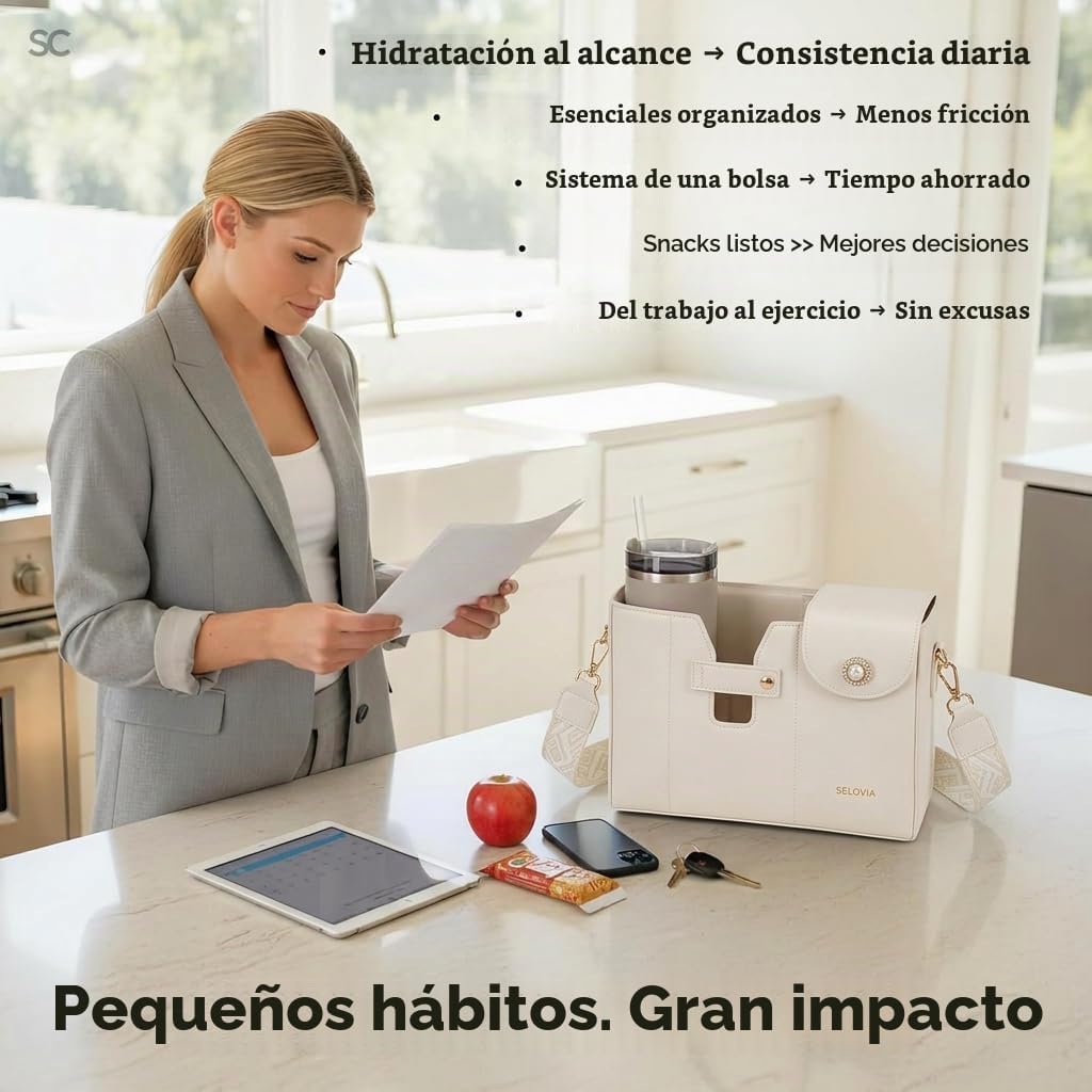 Stanley - Bolsa con soporte para tazas, bolsa con bolsillo para bot...