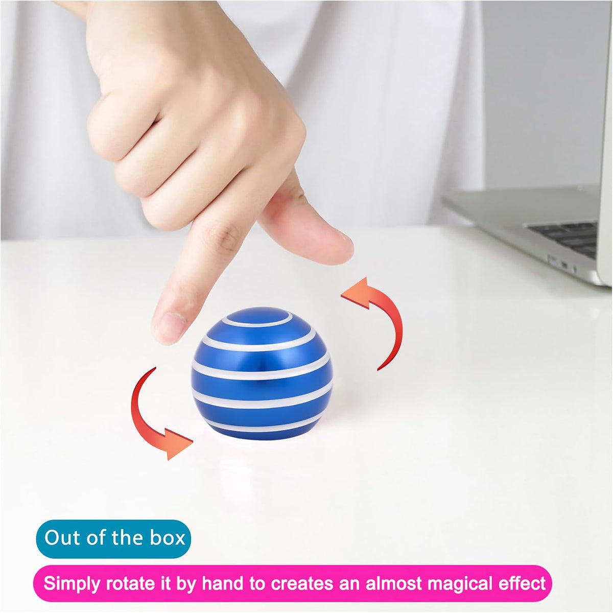 Juguetes de escritorio para Fidget Kinetic Cool-Gadgets: juguete gi...