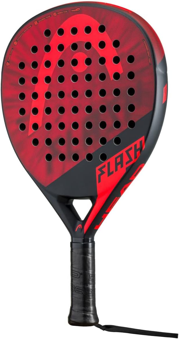 Pala de tenis HEAD Serie Flash Padel\/Pop | Diseño de lágrima de gr...