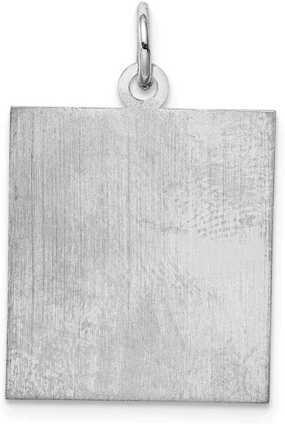Colgante de tarjeta de bingo de plata de ley 925 maciza - 1.063 in...