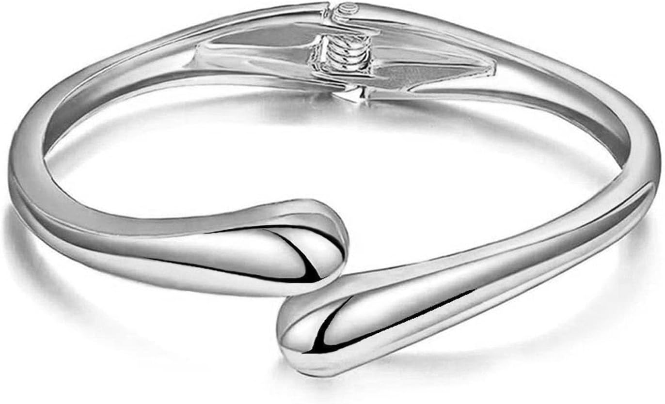 MTINAPS Brazalete de oro para mujeres y adolescentes, pulsera de mo...