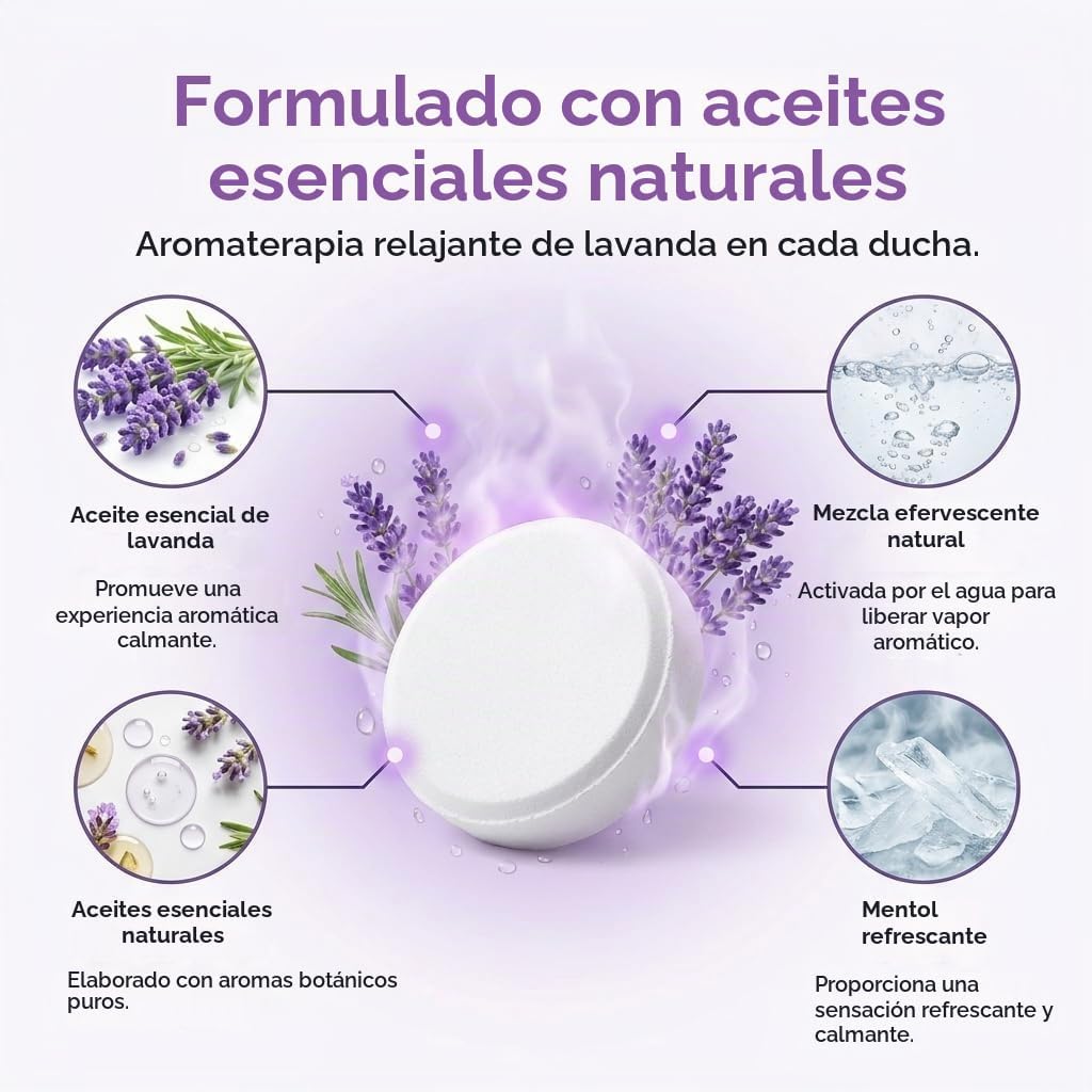 Body Restore - Paquete de 6 bombas de baño de aromaterapia, regalos...