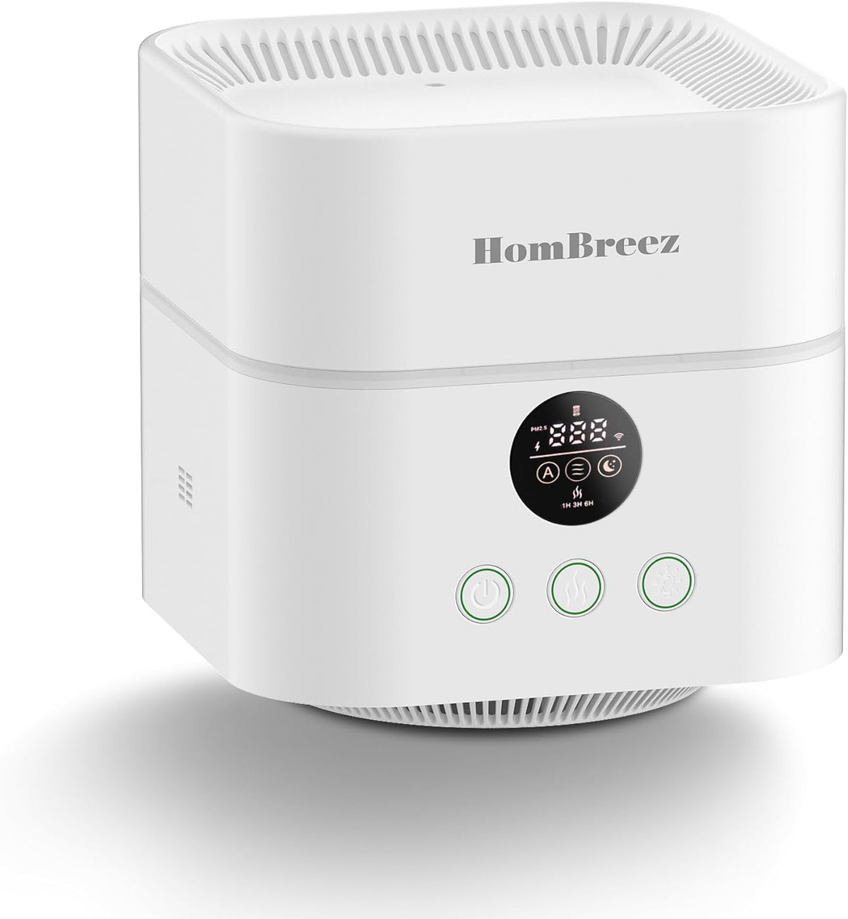 HomBreez Combo de purificador de aire y humidificador para dormitor...