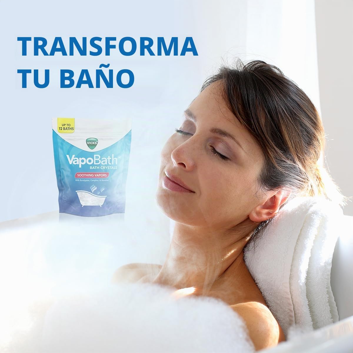 Vicks VapoShower Plus, tabletas de bomba de ducha, vaporizadores ca...