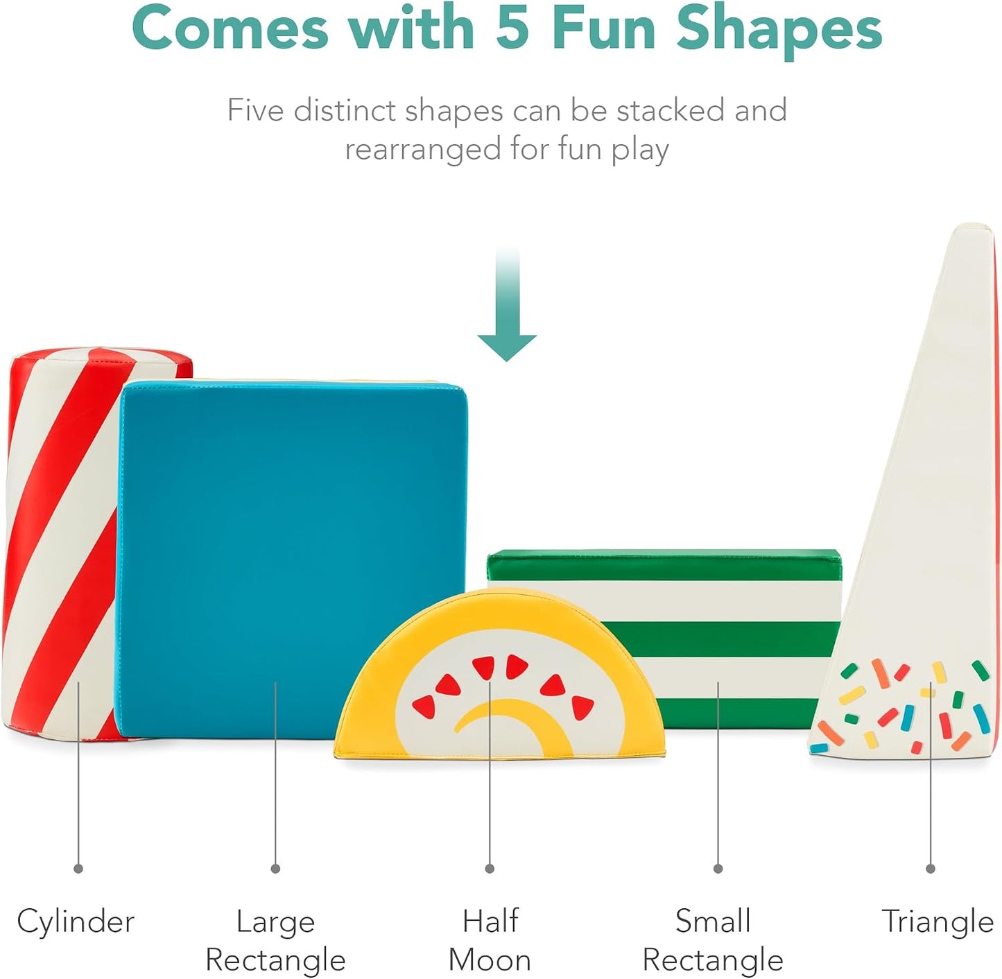 Best Choice Products Estructuras de Juego de Actividad de 5 Piezas...