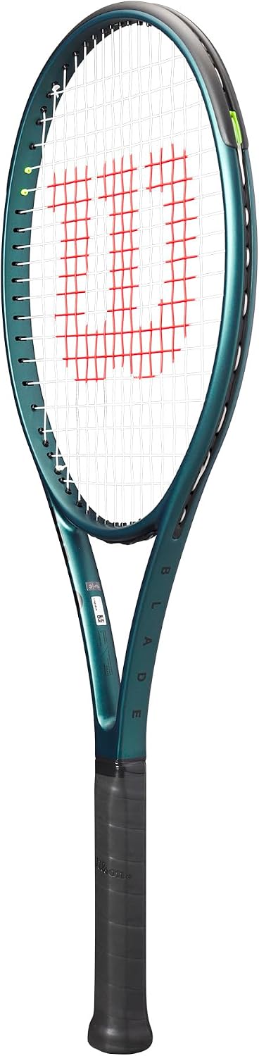 Wilson Blade 104 V9 - Raqueta de tenis | Encordado con Sensation 16...