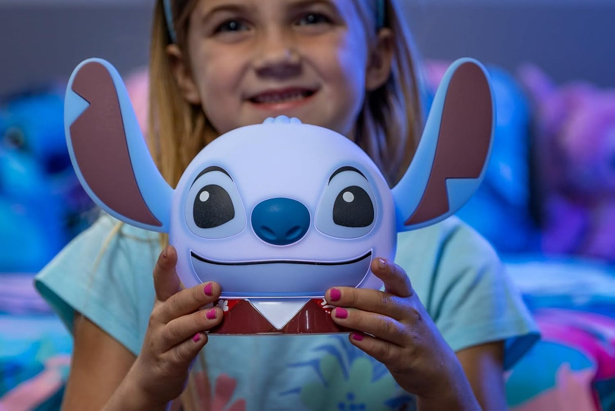 Disney Lilo and Stitch Luz Aplastable, Luz de Noche para Niños, Lám...