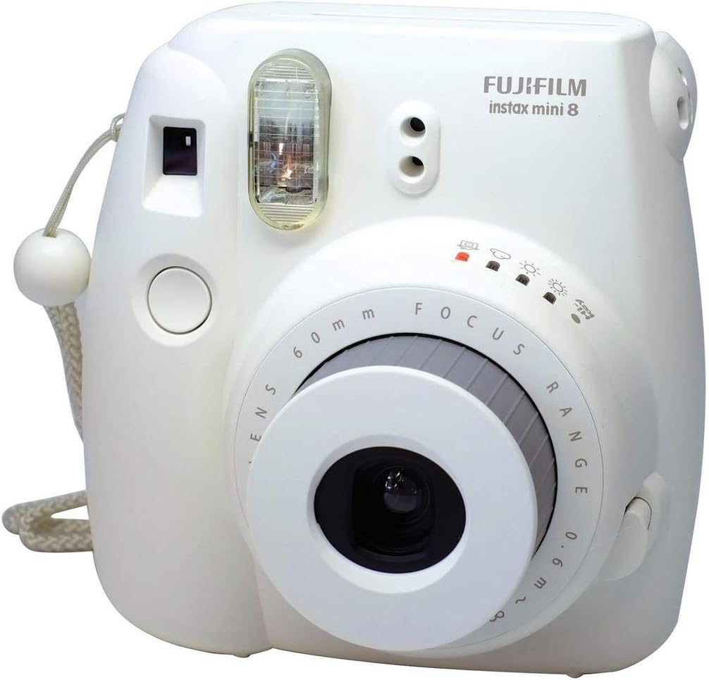 Fujifilm cámara instax mini 8, velocidad de obturación de 1\/60 seg...