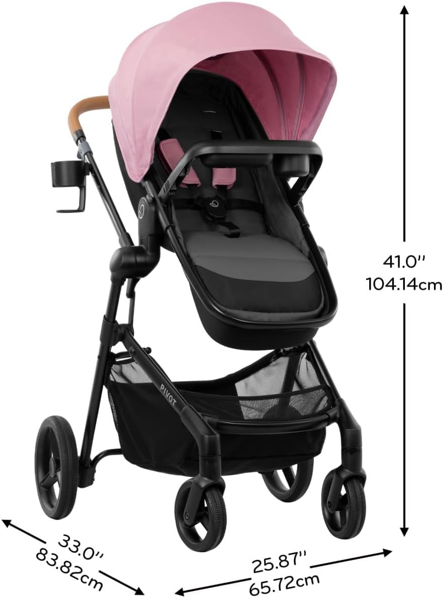 Evenflo Sistema de viaje Pivot NXT con LiteMax NXT prematuro y asie...