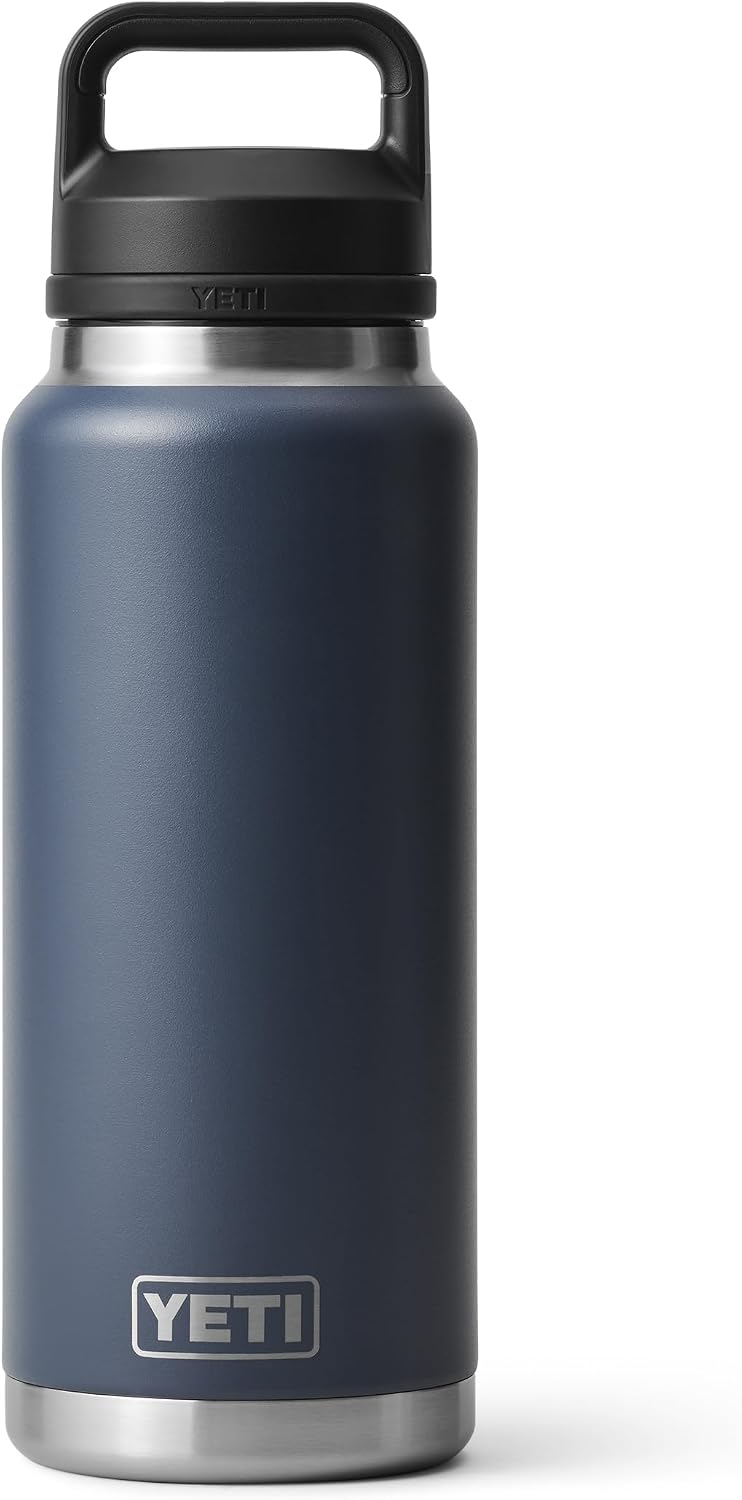 YETI Rambler - Botella de 36 onzas, aislada al vacío, a prueba de f...