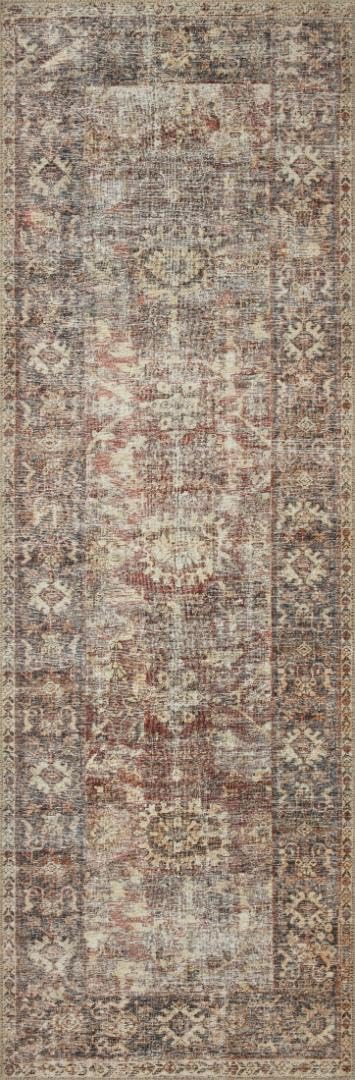 Loloi Amber Lewis Georgie Bordeaux\/Antique - Alfombra de área de 1...