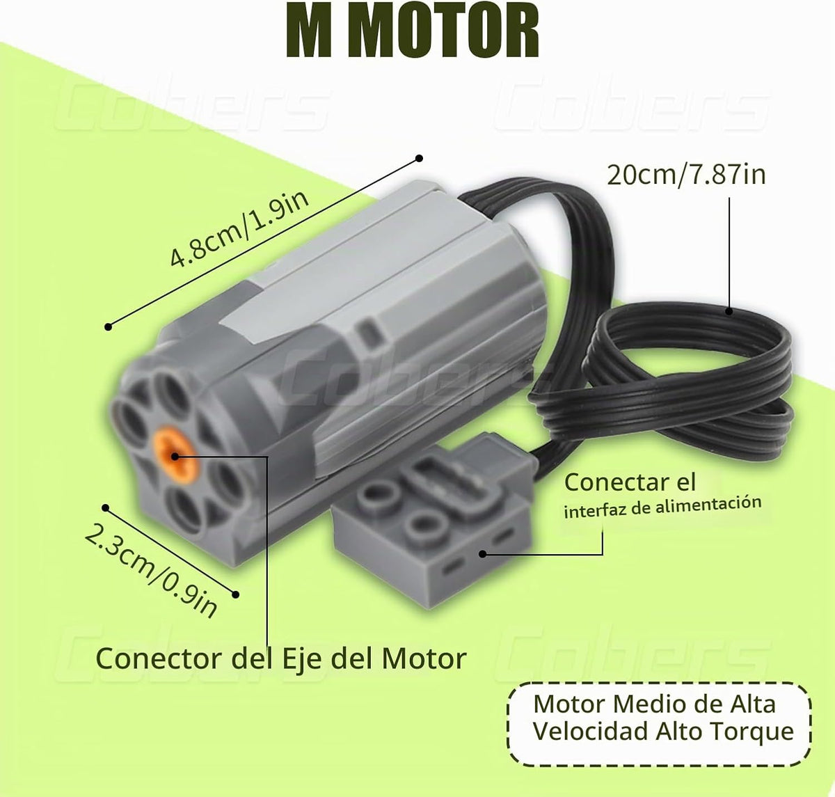 Cobers Kit de motor de función de potencia de 32 piezas compatible...