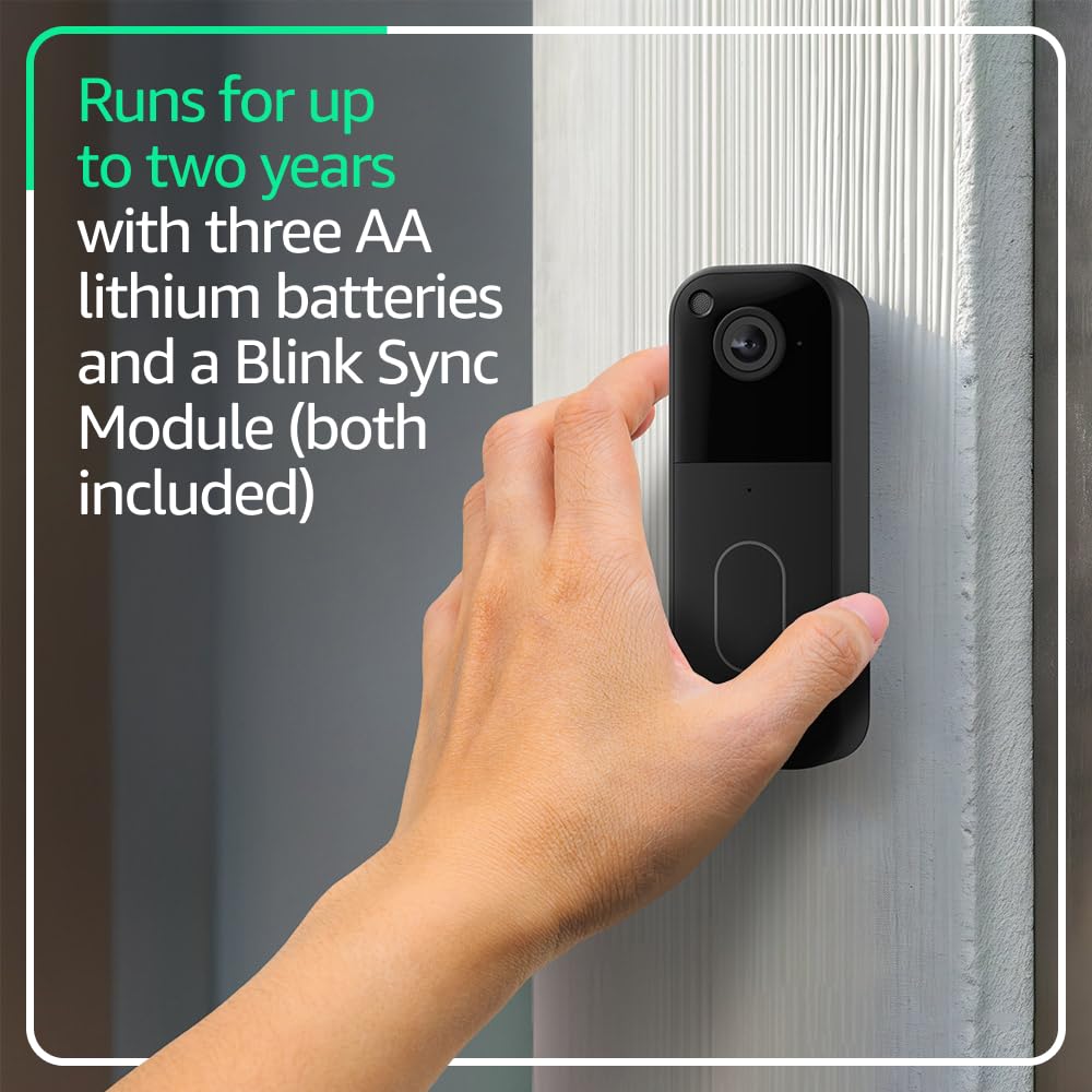 Blink Video Doorbell + Outdoor 4 XR: Cámaras de seguridad inteligen...