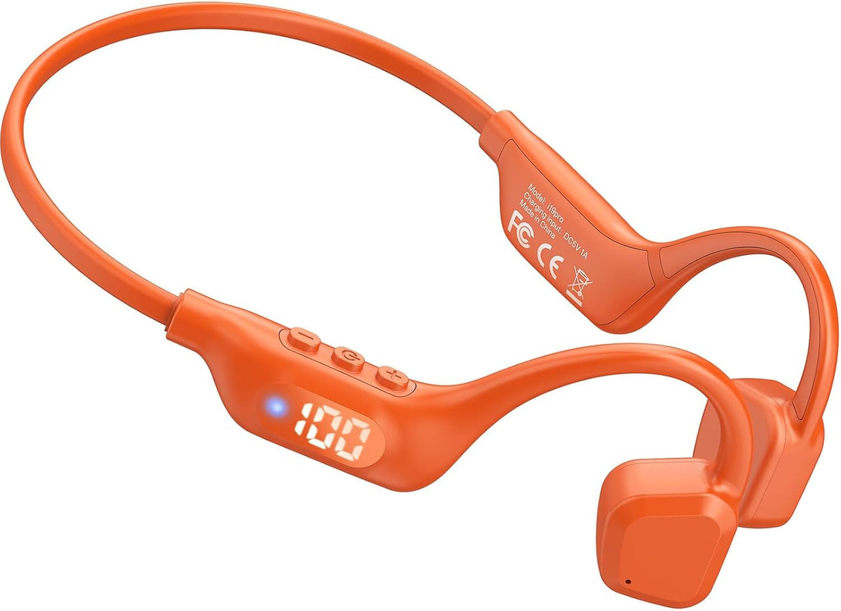 Arciea Auriculares de conducción ósea, auriculares Bluetooth 6.0 de...