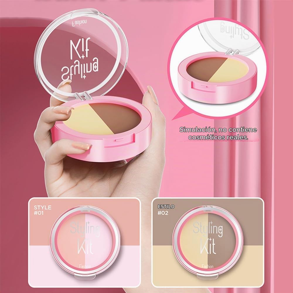Kit de maquillaje de juguete para niñas, juego de cosméticos de 11...