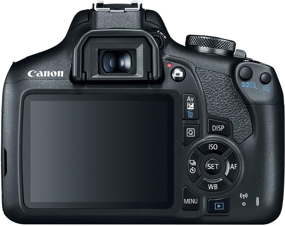 Cámara DSLR Canon EOS Rebel T7 con lente de 18-55 mm incluida con t...