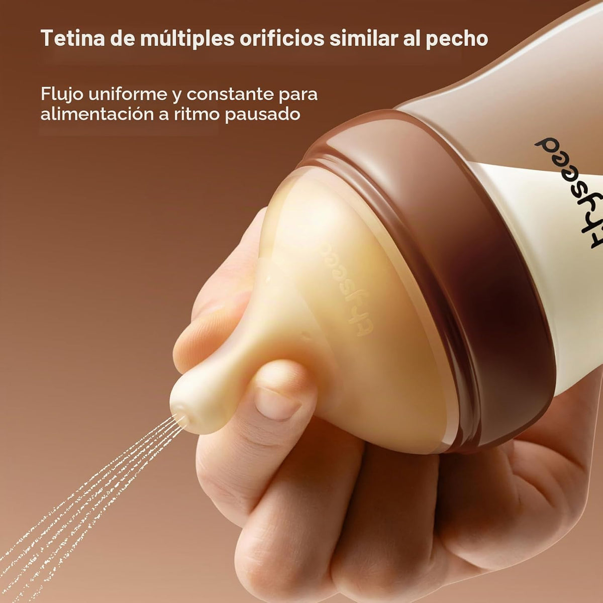 Semilla de tos Biberones naturales anticólicos PPSU | Botella de la...