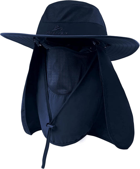 Sombrero de pesca, gorra para el sol con protección solar UPF 50+ y...