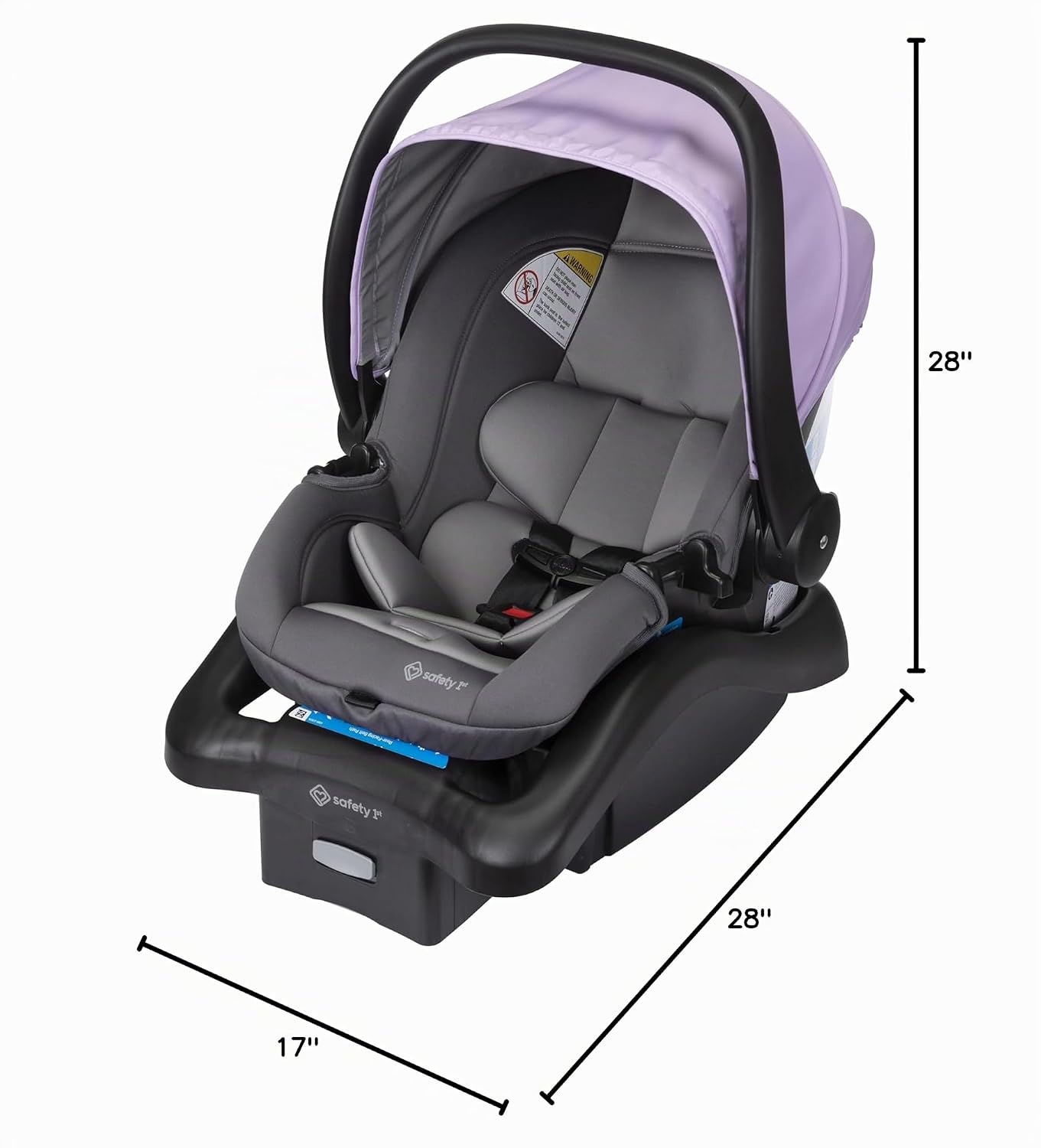 Safety 1st OnBoard FLX - Asiento infantil para automóvil, Wisteria...