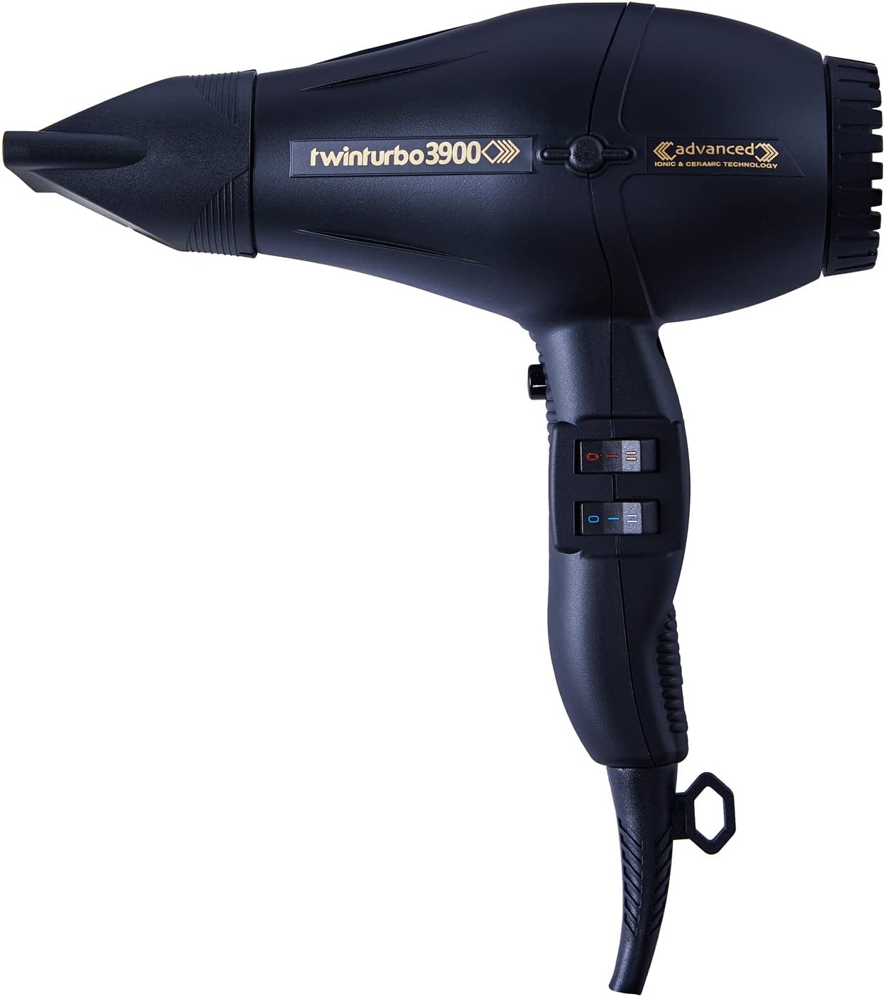 idinio Turbo Power - Secador de pelo Ionic Professional, negro, dob...