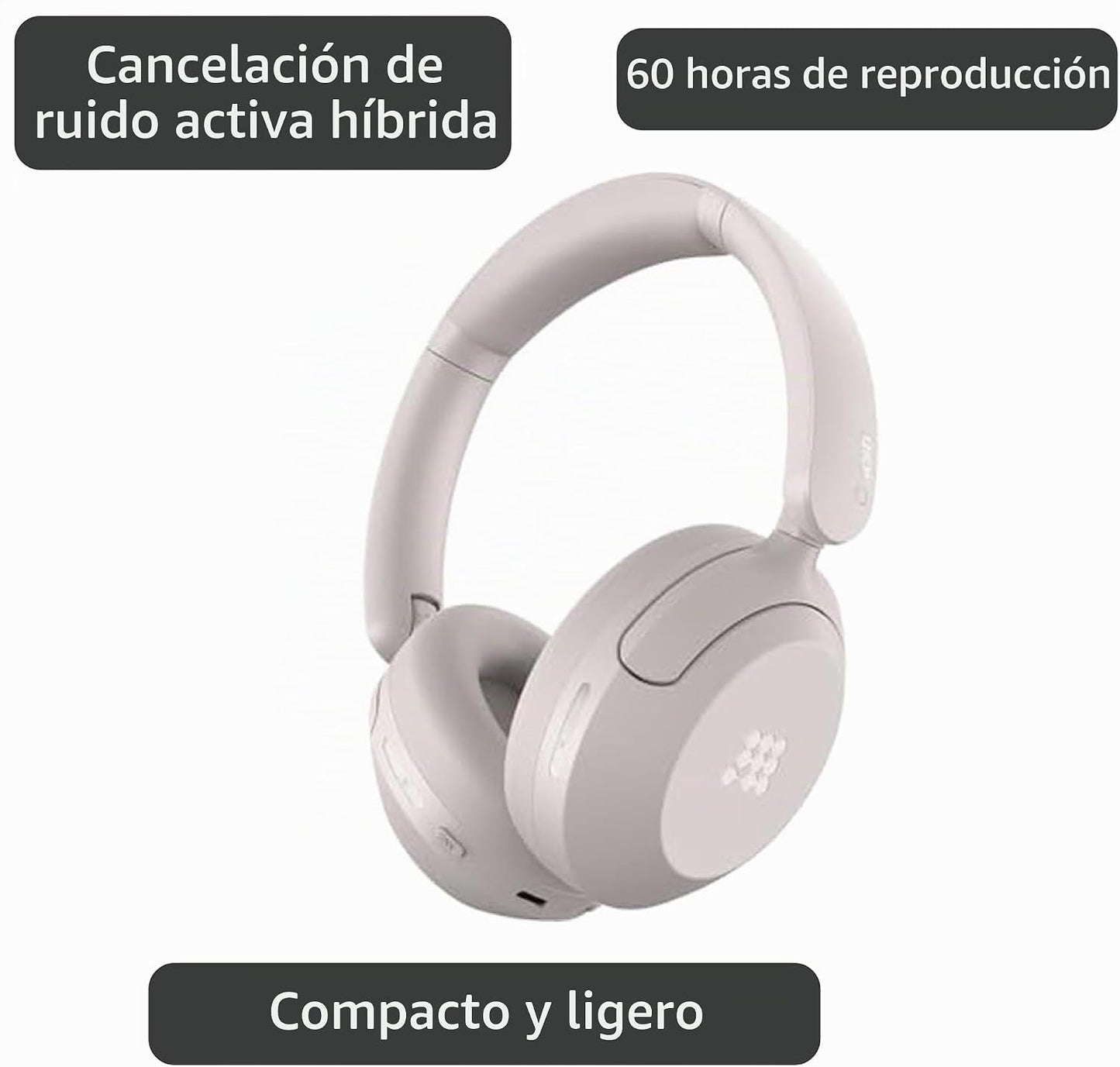 Auriculares Cubitt Power con ANC Híbrido | Auriculares Bluetooth 5....