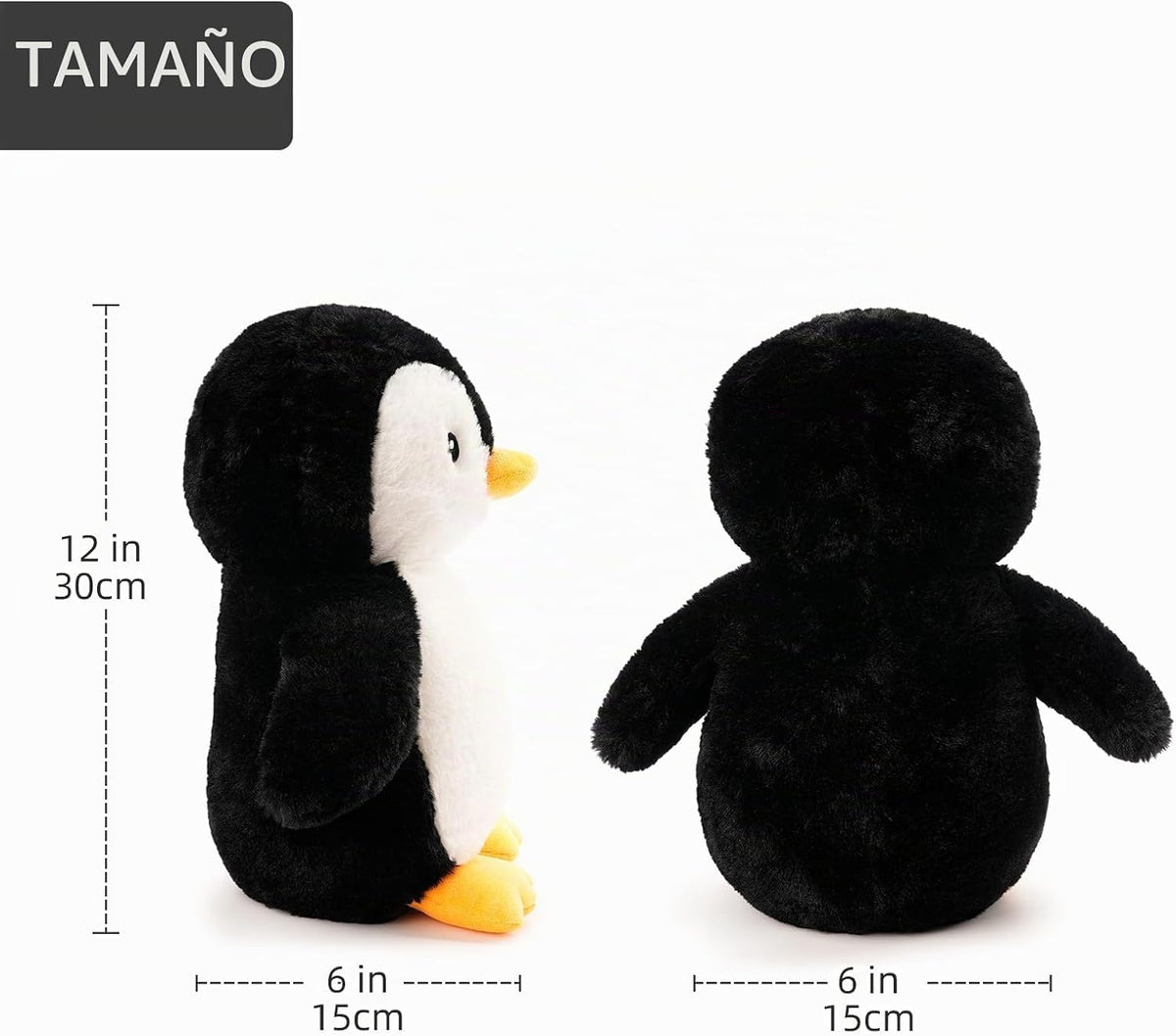 Juguete de peluche de pingüino WEIGEDU, 12 pulgadas | Felpa suave,...