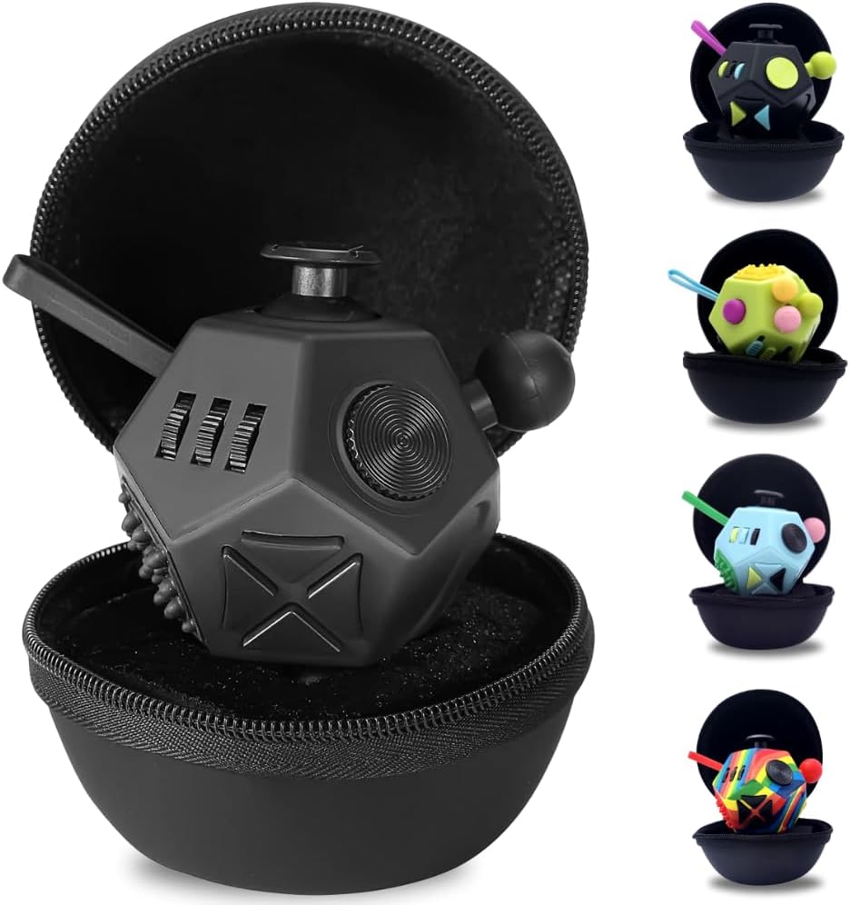 PILPOC theFube Cubo Fidget con 12 lados - Juguetes prácticos para l...