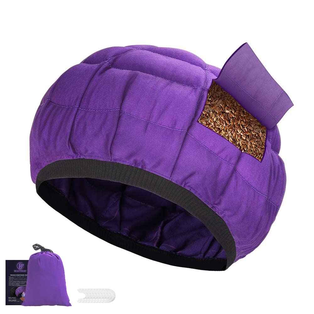 Beautybaby - Gorro térmico inalámbrico de acondicionamiento profund...
