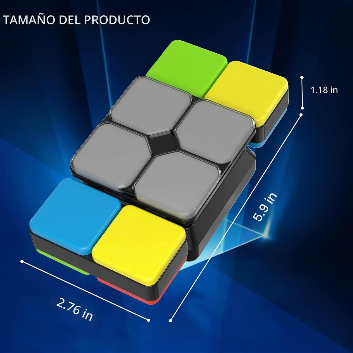 Juego Electrónico de Mano | Juguetes de Dedo | Juegos Lógicos Gira,...