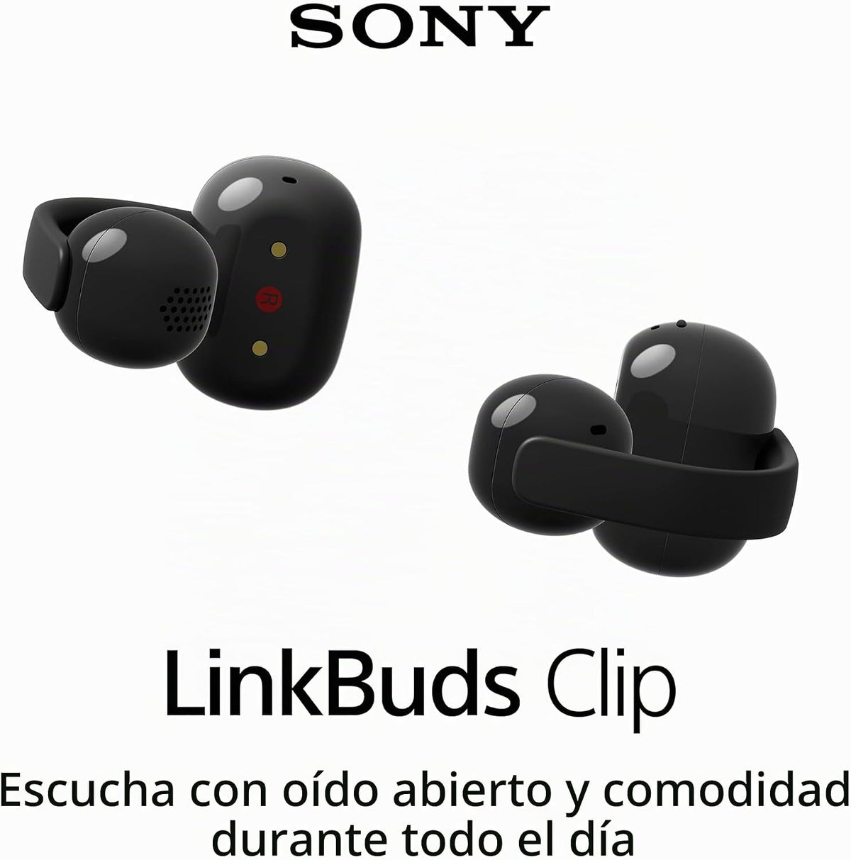 Sony LinkBuds Clip Open-Ear Auriculares verdaderamente inalámbricos...