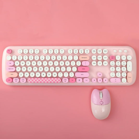 SaharaCase - Combo de teclado y mouse inalámbricos con clic silenci...