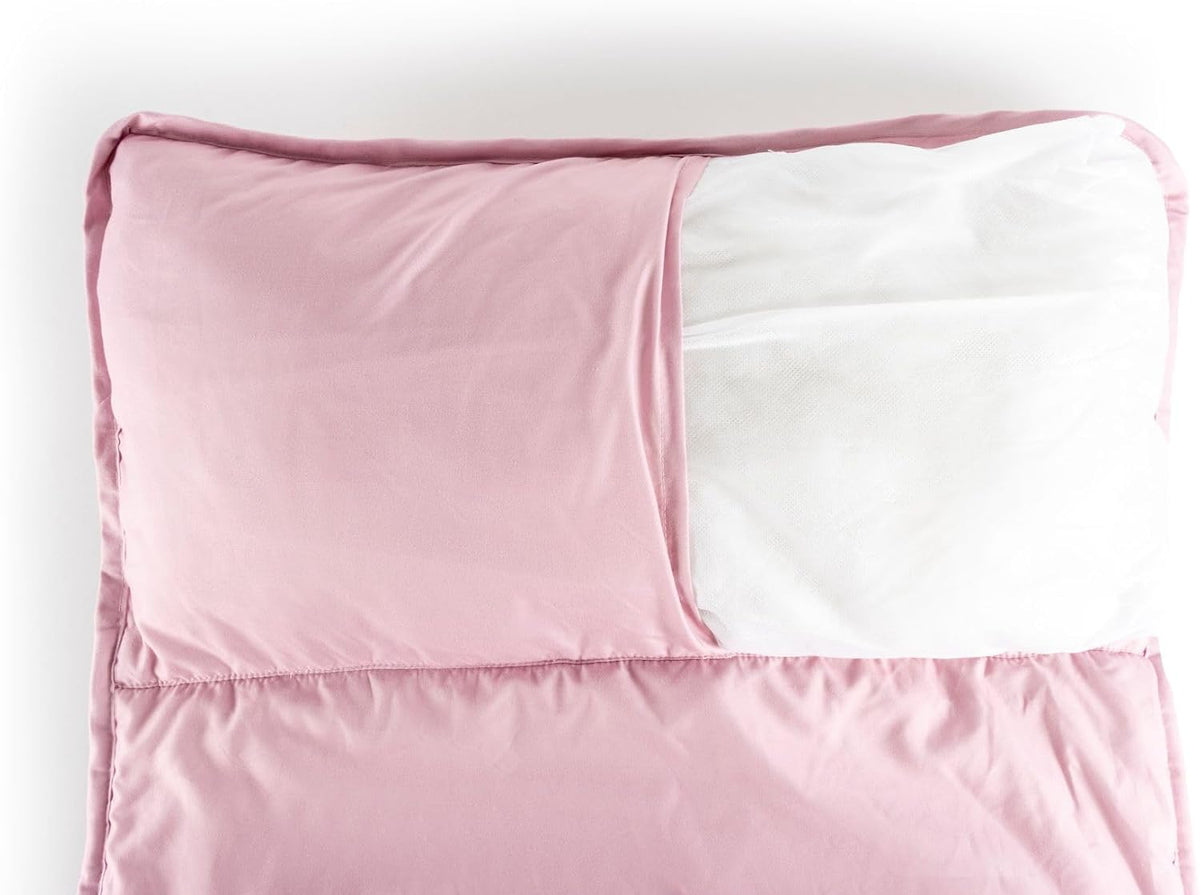 Jay Franco Tapete para siesta para niños con almohada y manta integ...
