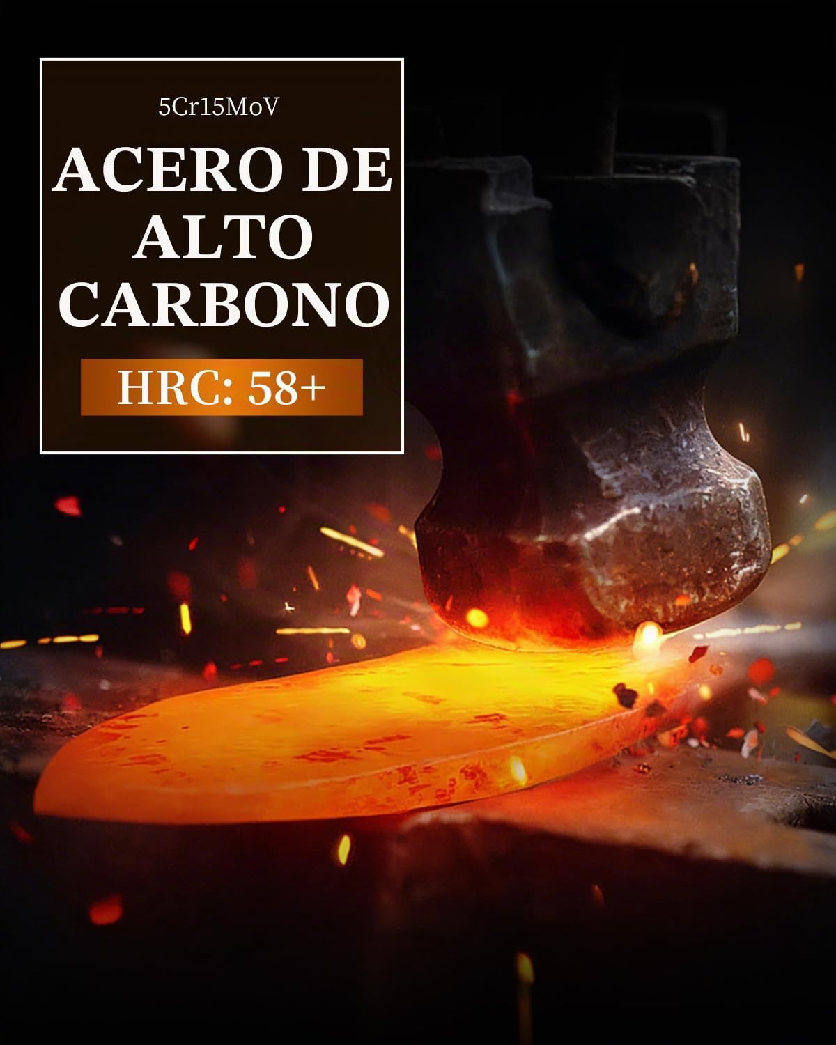 KEEMAKE Juego de cuchillos de cocina, 3 piezas de cuchillos de chef...
