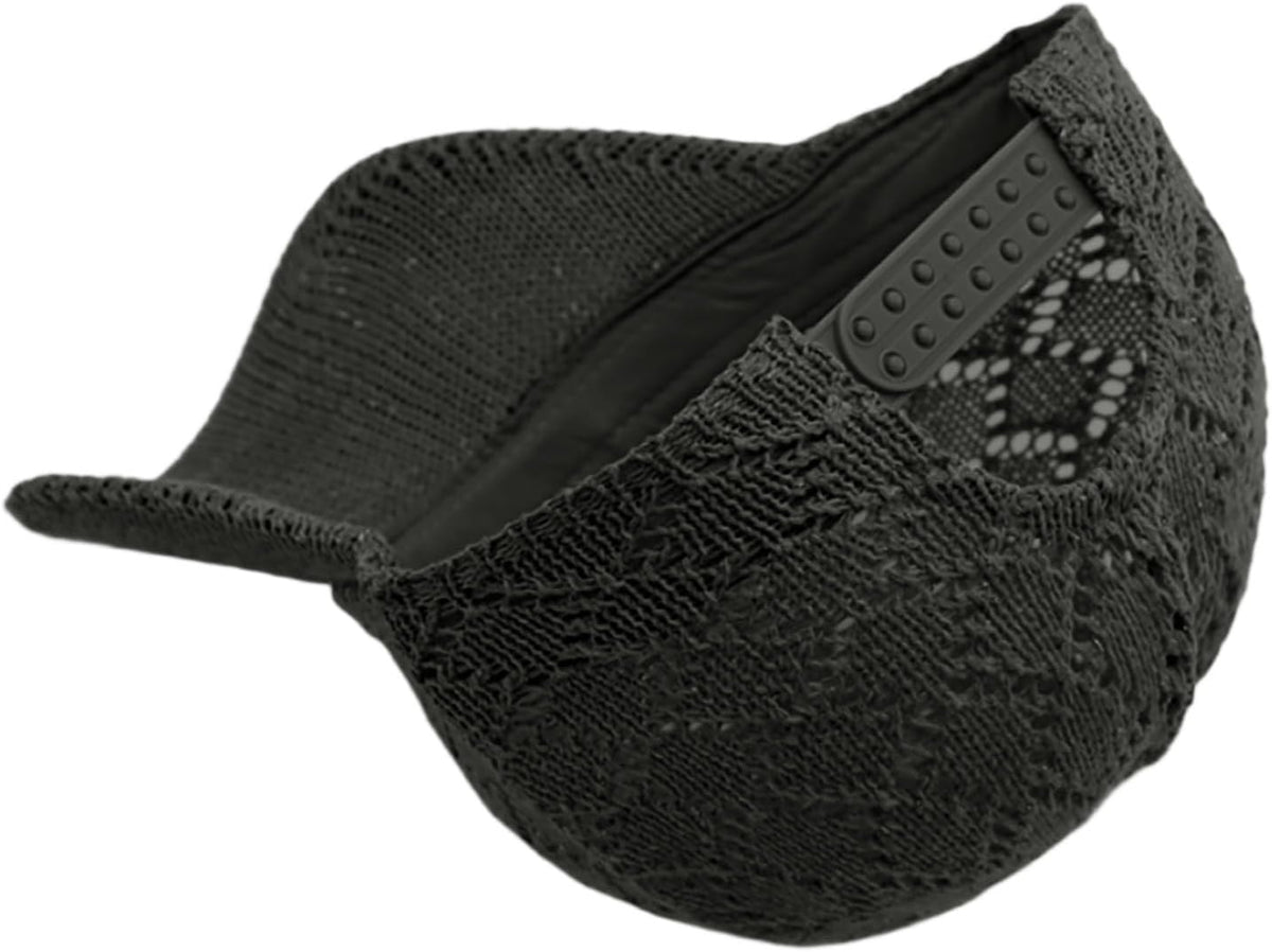 FASHIXD Gorra de béisbol de malla tejida de verano para mujer, somb...