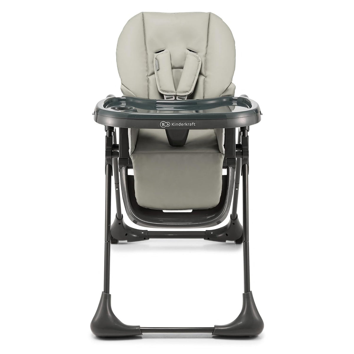 Kinderkraft Tummie - Silla alta 2 en 1, color gris | Ergonómico, re...
