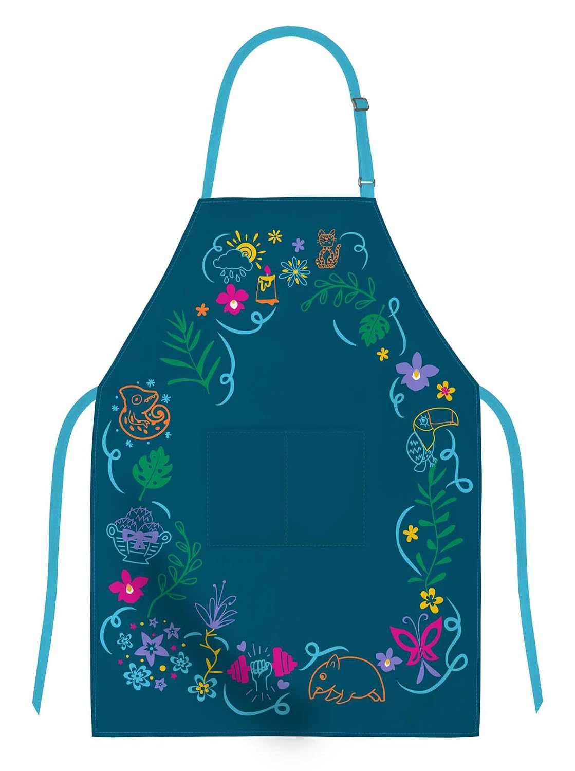 Encanto: El set de regalo oficial de libro de cocina y delantal (Di...