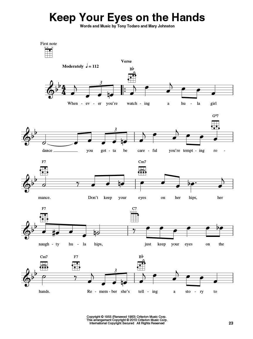 Canciones hawaianas para ukelele | 32 éxitos hawaianos fáciles de r...