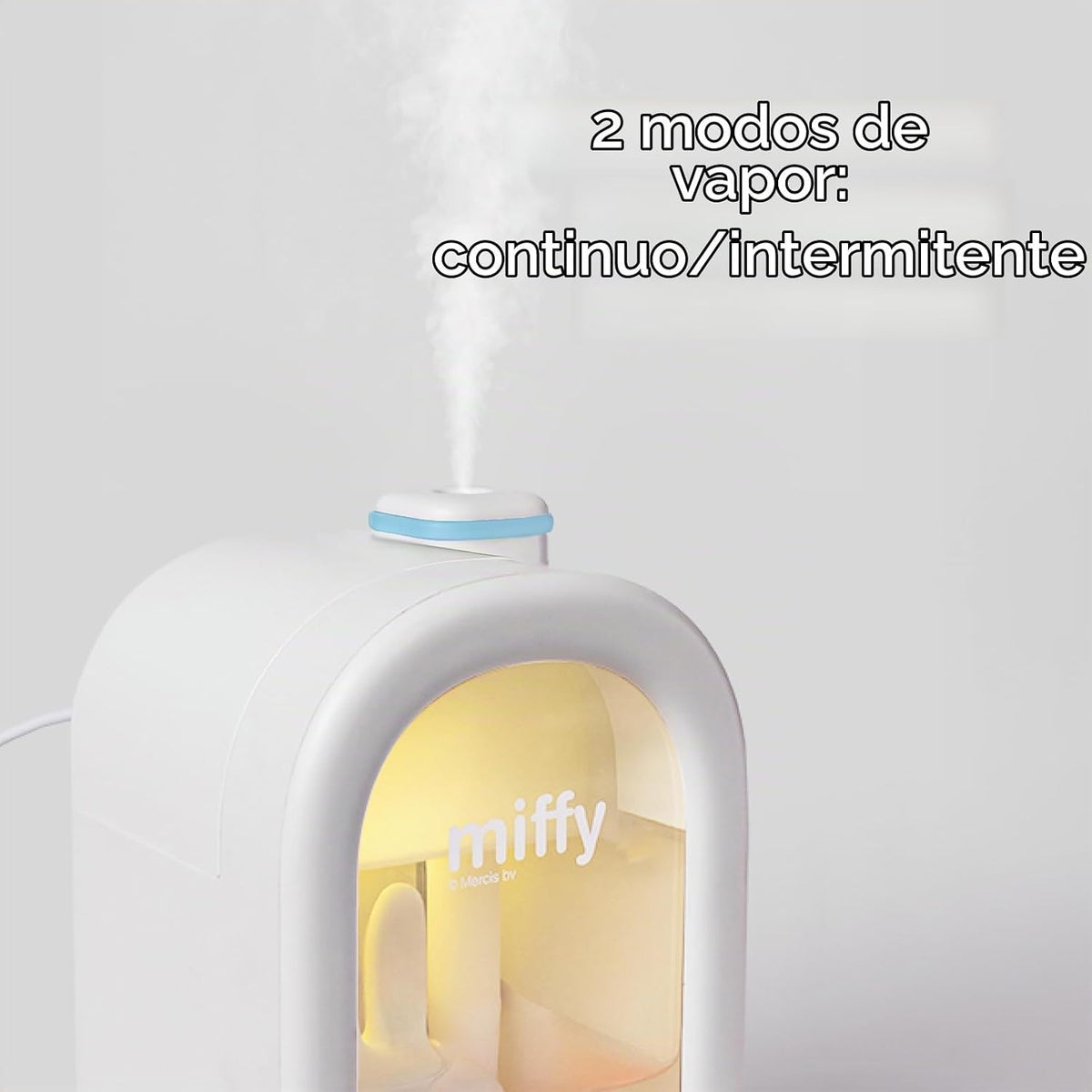 Mipow X Miffy Humidificador de niebla fría \u2013 Humidificador ult...