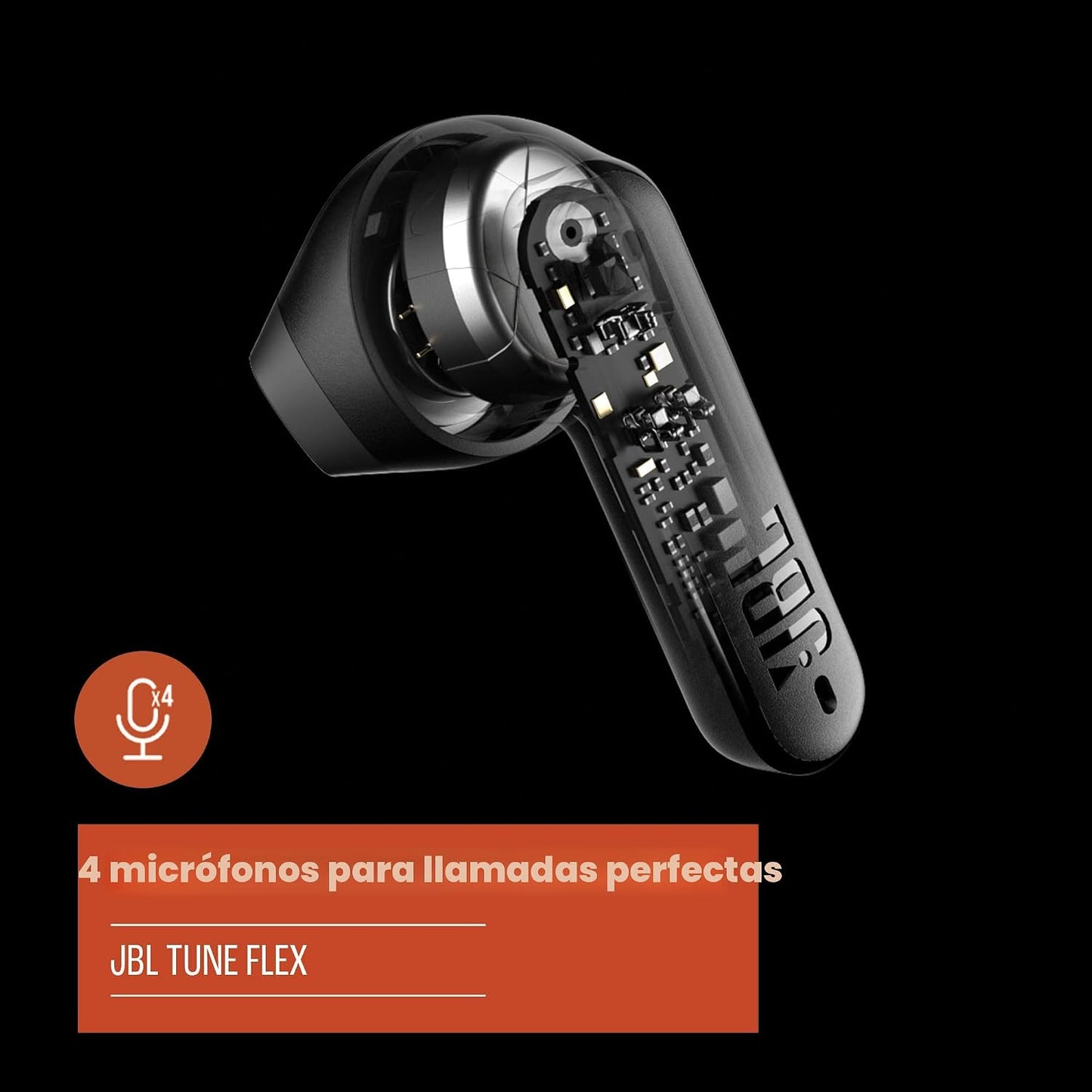 JBL Tune Flex - Auriculares inalámbricos verdaderos con cancelación...