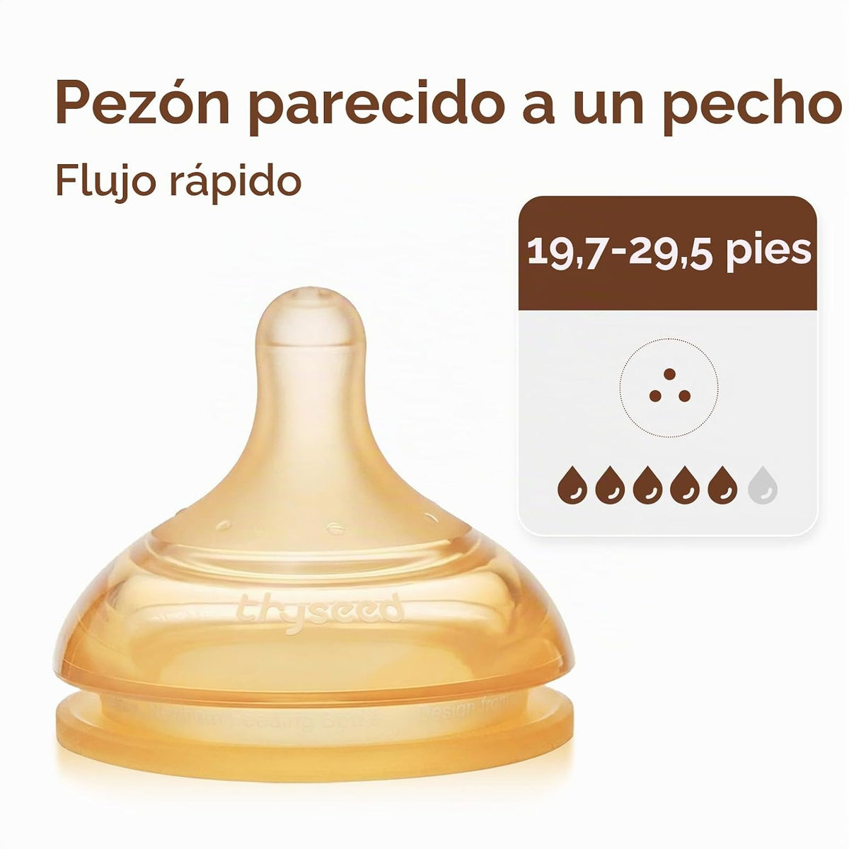 Thyseed Repuesto Natural de Biberón Anticólico (7+ Meses)
