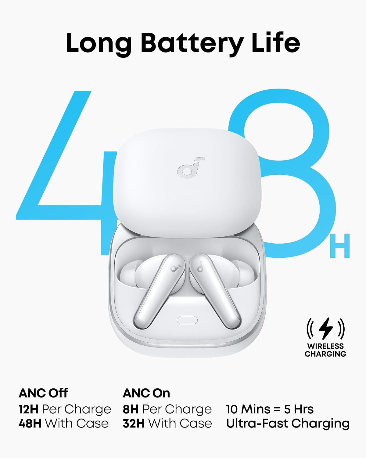 Soundcore Liberty 5 de Anker, auriculares inalámbricos con cancelac...
