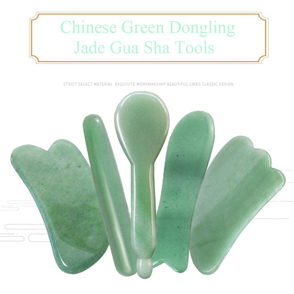 TOP SEWING Herramienta facial de Gua Sha para la barbilla herramien...