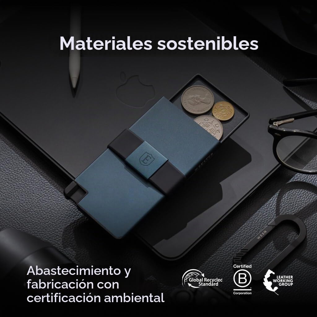 Ekster Cardholder Pro Cartera totalmente metálica para hombre | Car...