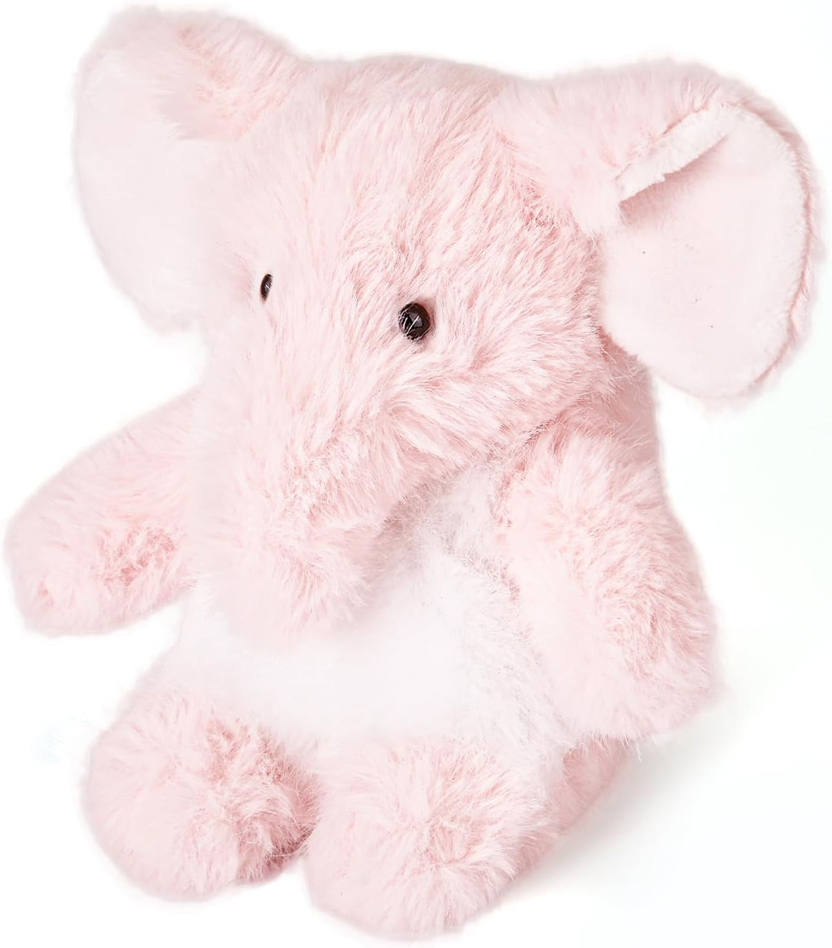 ABEARCAR Lindos animales de peluche de elefante de 6 pulgadas, almo...