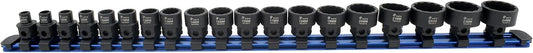 Astro Tools 78319T - Juego de llaves de vaso de impacto nano (12 pu...