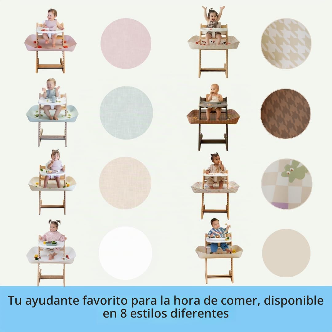 CATCHY - Recogedor de alimentos - Compatible con la silla alta Stok...