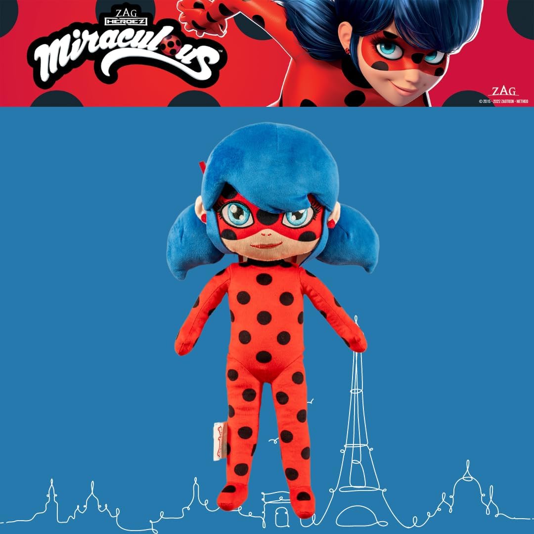 Franco Kids Miraculous Ladybug Bedding - Almohada decorativa de fel...