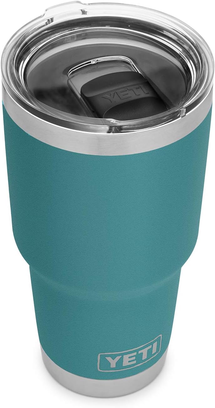 YETI Rambler - Vaso aislado al vacío de acero inoxidable de 30 onza...